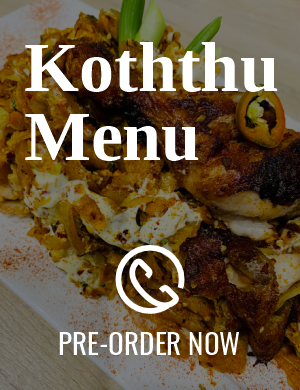 Koththu Menu